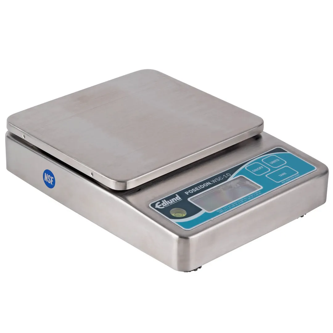 Edlund WSC-10 Poseidon Digital Portion Control Scale w/ 6 Capacity Display Options