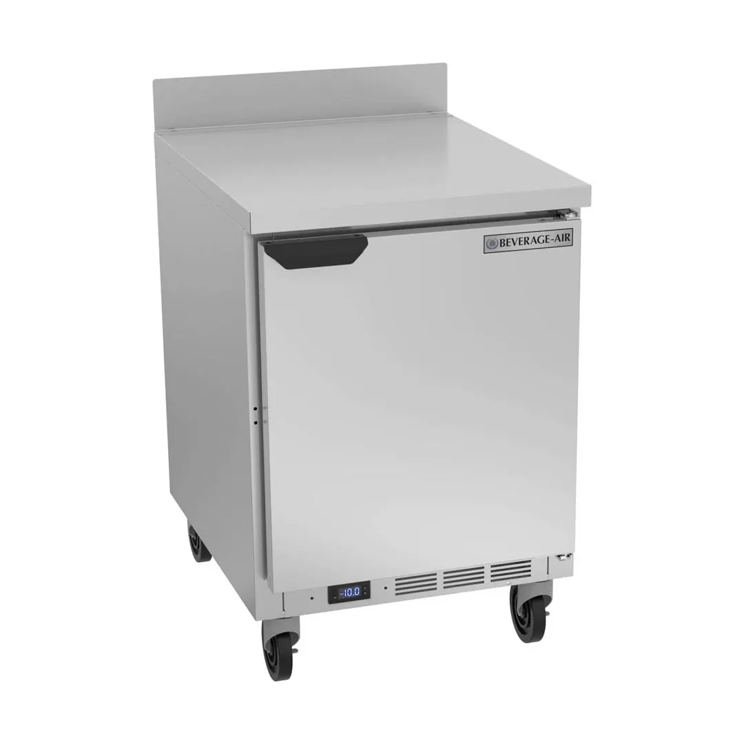 Beverage Air WTF24AHC 24" 1-Section Worktop Freezer w/ 1 Door, 4.9 cu. ft.