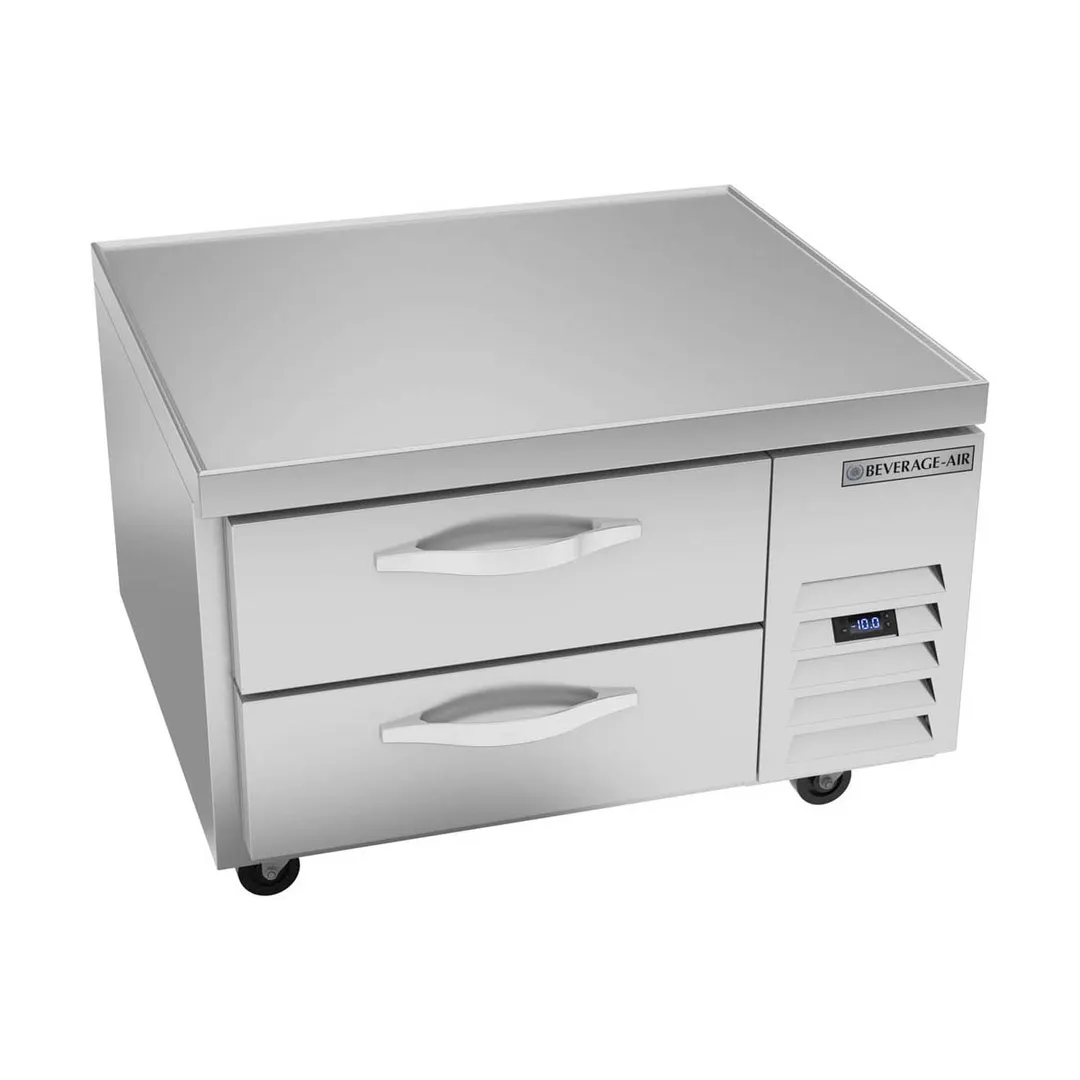 Beverage Air WTFCS36HC 36" 2 Drawers Worktop Cook Stand Freezer w/ Marine Edge, 5.64 cu. ft.
