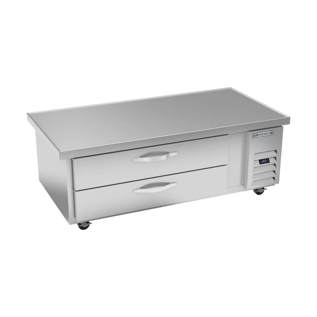 Beverage Air WTFCS60HC-64 64" 2 Drawers Worktop Cook Stand Freezer w/ Marine Edge, 11.5 cu. ft.