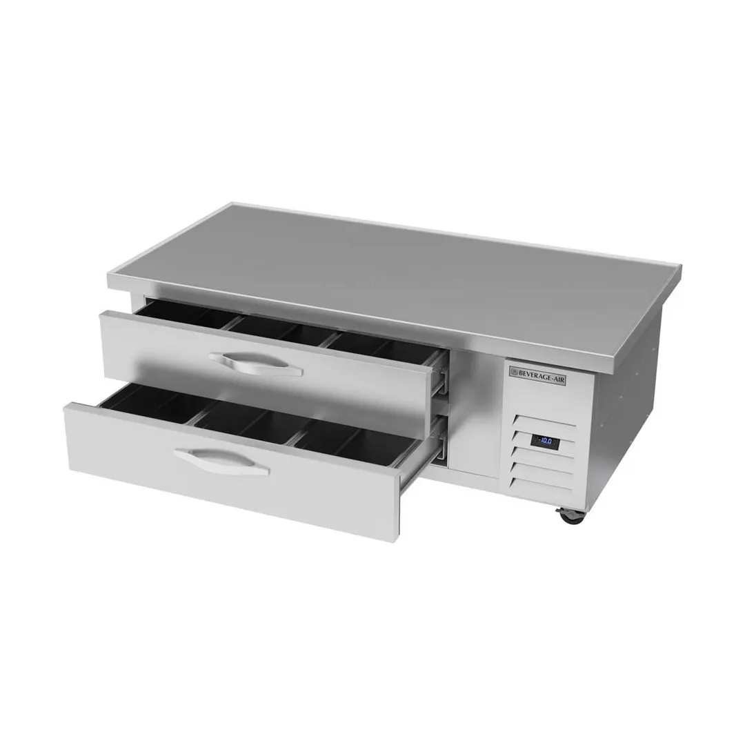 Beverage Air WTFCS60HC-64 64" 2 Drawers Worktop Cook Stand Freezer w/ Marine Edge, 11.5 cu. ft.