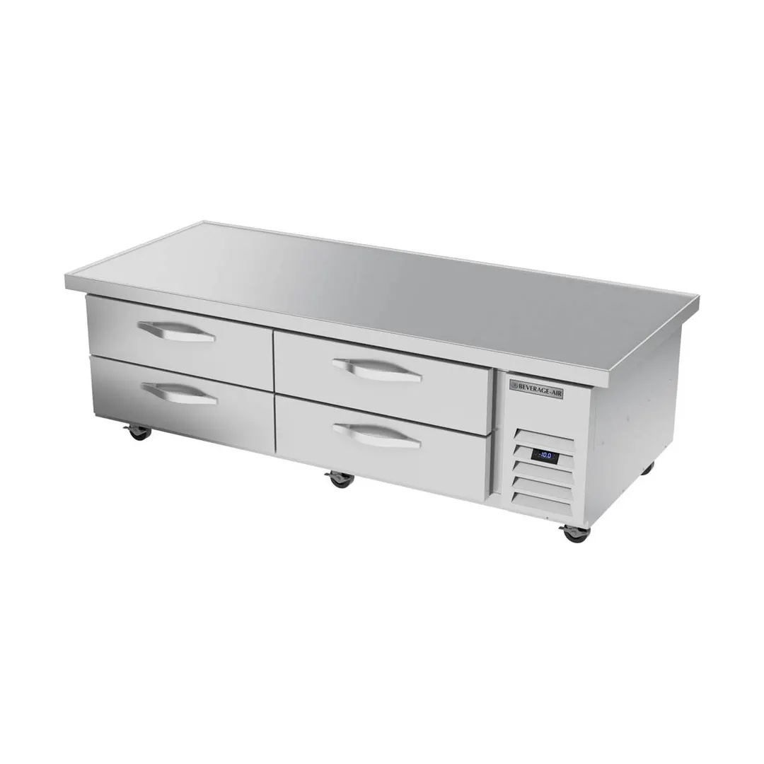 Beverage Air WTFCS72HC-76 76" 4 Drawers Worktop Cook Stand Freezer w/ Marine Edge, 14.5 cu. ft.
