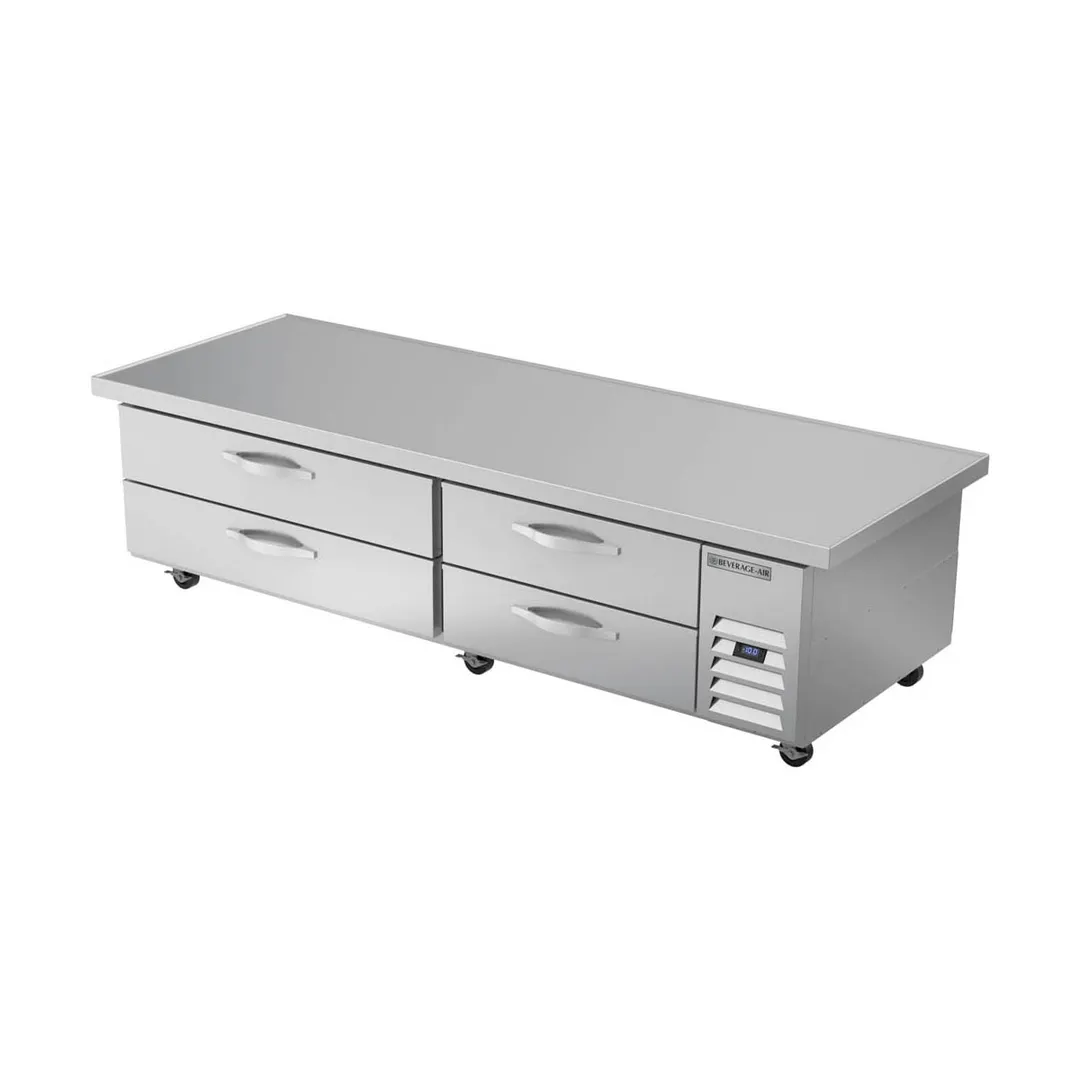 Beverage Air WTFCS84HC-89 89" 4 Drawers Worktop Cook Stand Freezer w/ Marine Edge, 17.5 cu. ft.