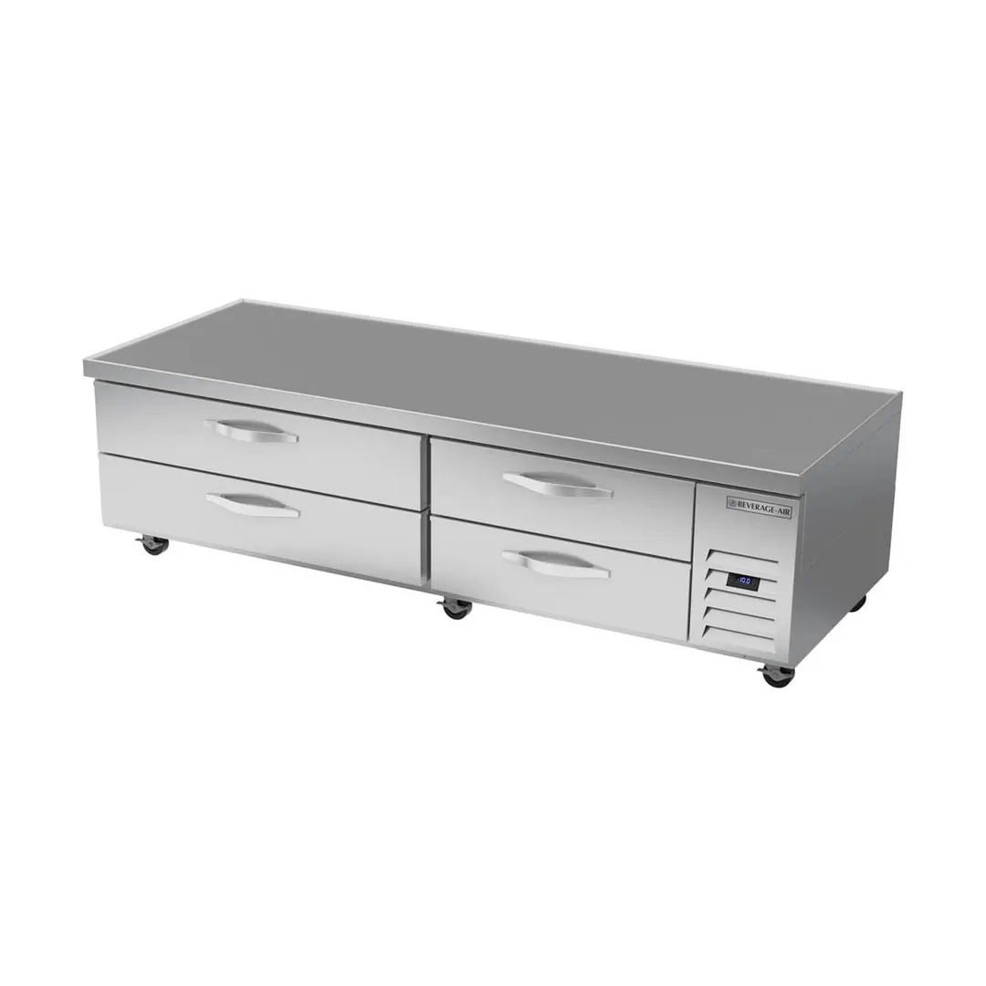 Beverage Air WTFCS84HC 84" 4 Drawers Worktop Cook Stand Freezer w/ Marine Edge, 17.5 cu. ft.