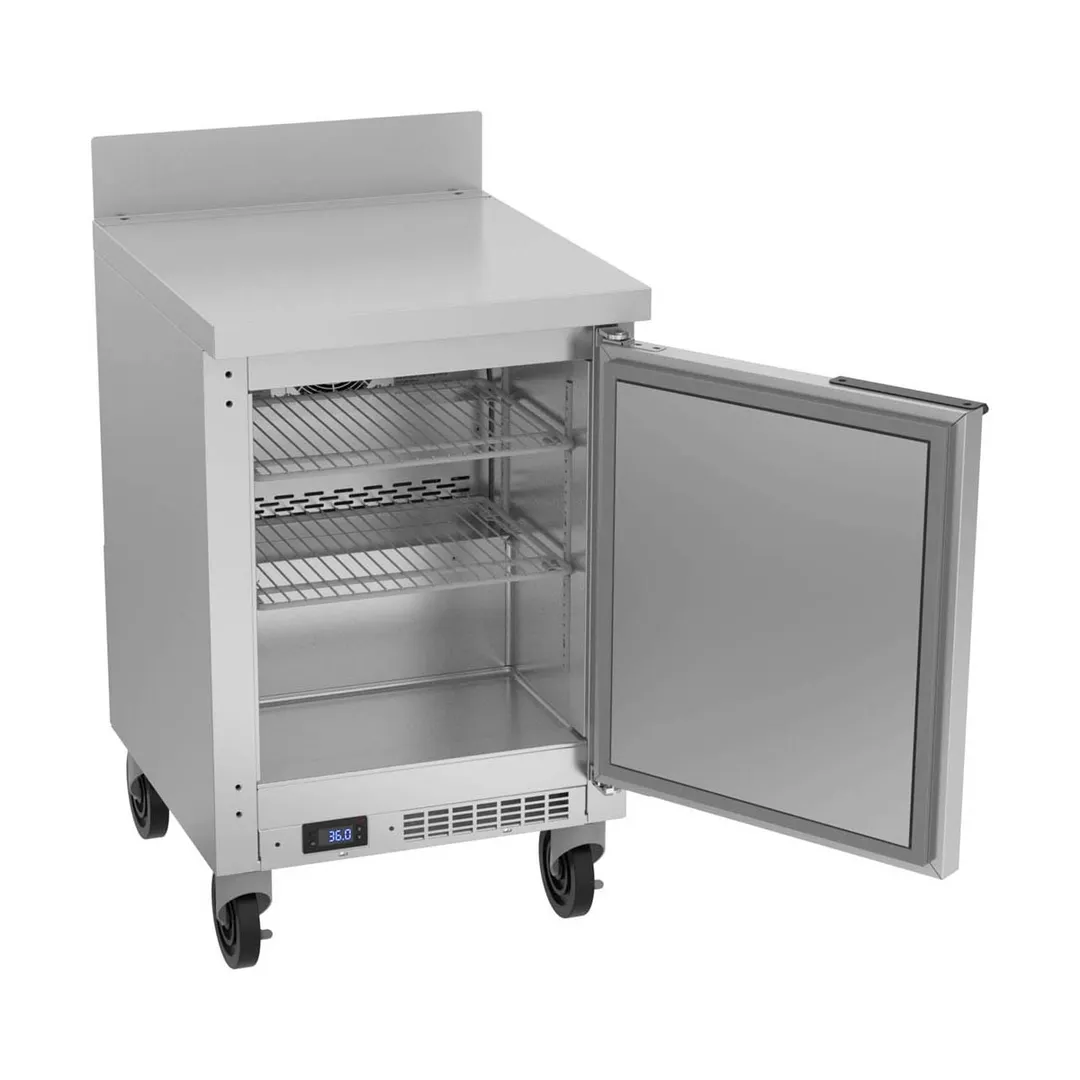 Beverage Air WTR20HC-FLT 20" 1-Section Worktop Refrigerator w/ 1 Door, 2.25 cu. ft.