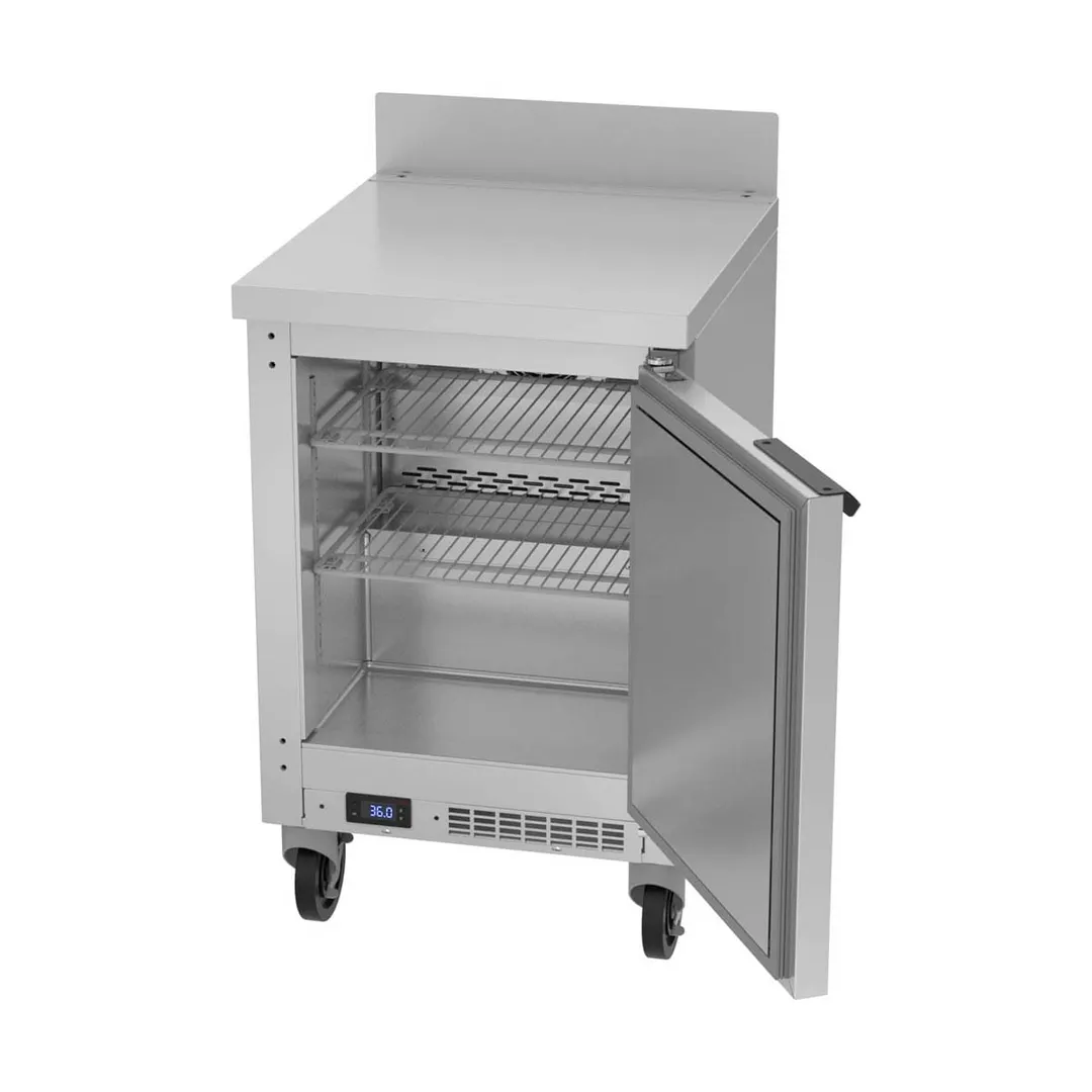 Beverage Air WTR20HC-FLT 20" 1-Section Worktop Refrigerator w/ 1 Door, 2.25 cu. ft.