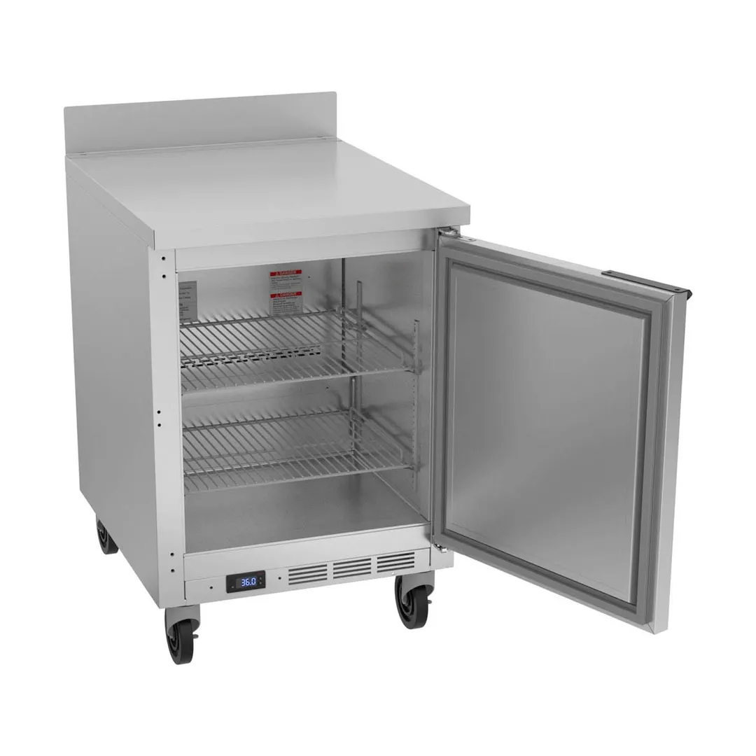 Beverage Air WTR24AHC-FIP 24" 1-Section Worktop Refrigerator w/ 1 Door, 5.16 cu. ft.