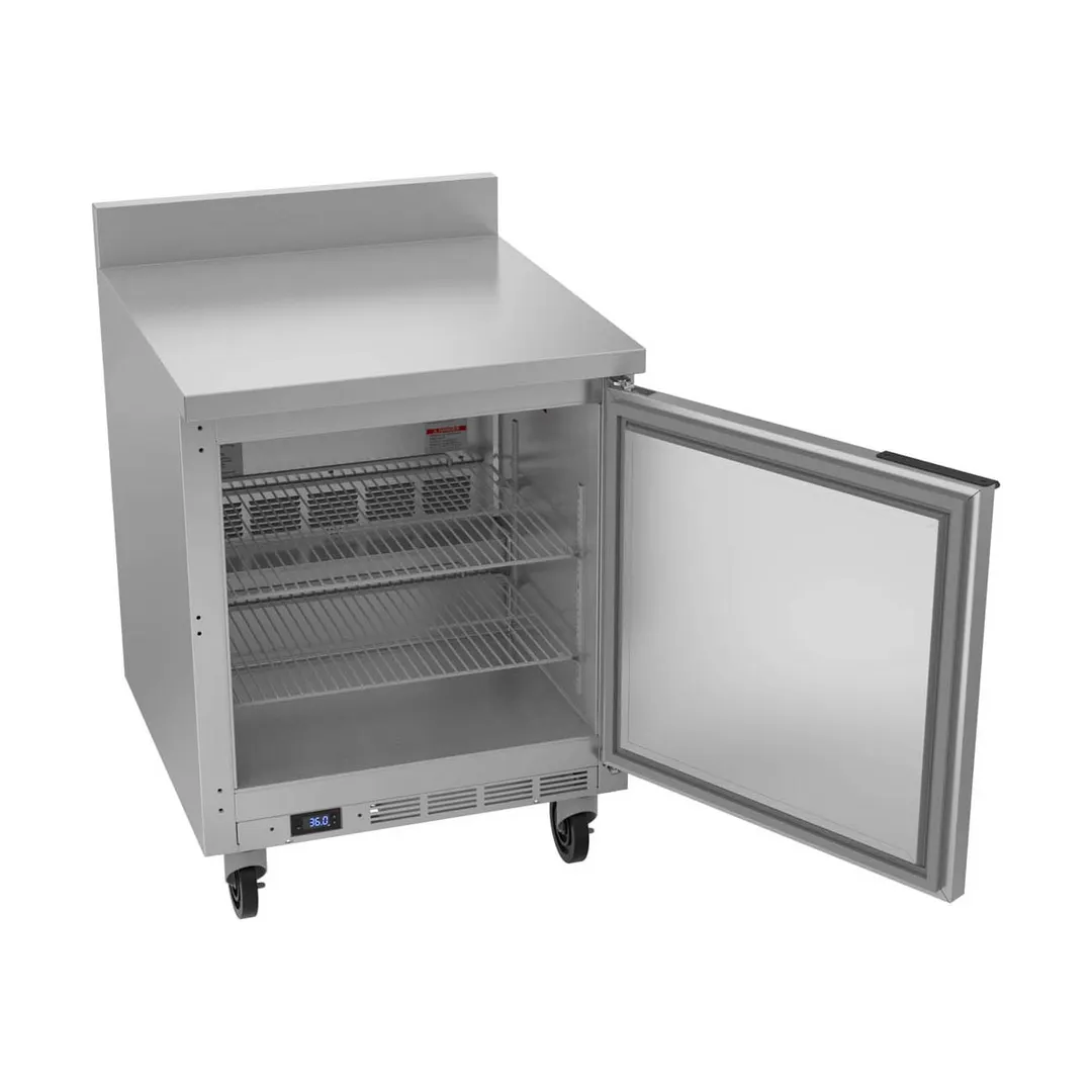Beverage Air WTR27AHC 27" 1-Section Worktop Refrigerator w/ 1 Door, 6.13 cu. ft.