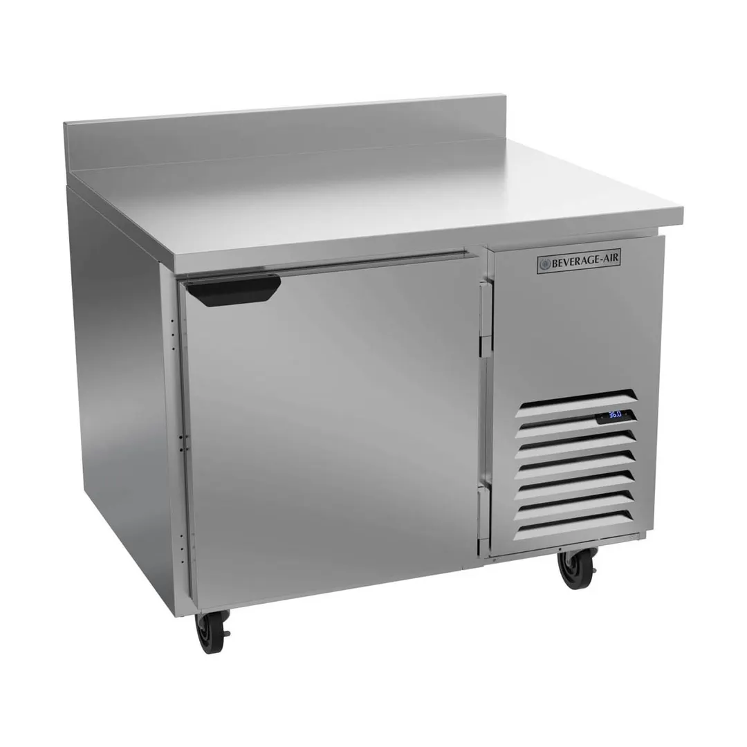 Beverage Air WTR41AHC 41" 1-Section Worktop Refrigerator w/ 1 Door, 8 cu. ft.