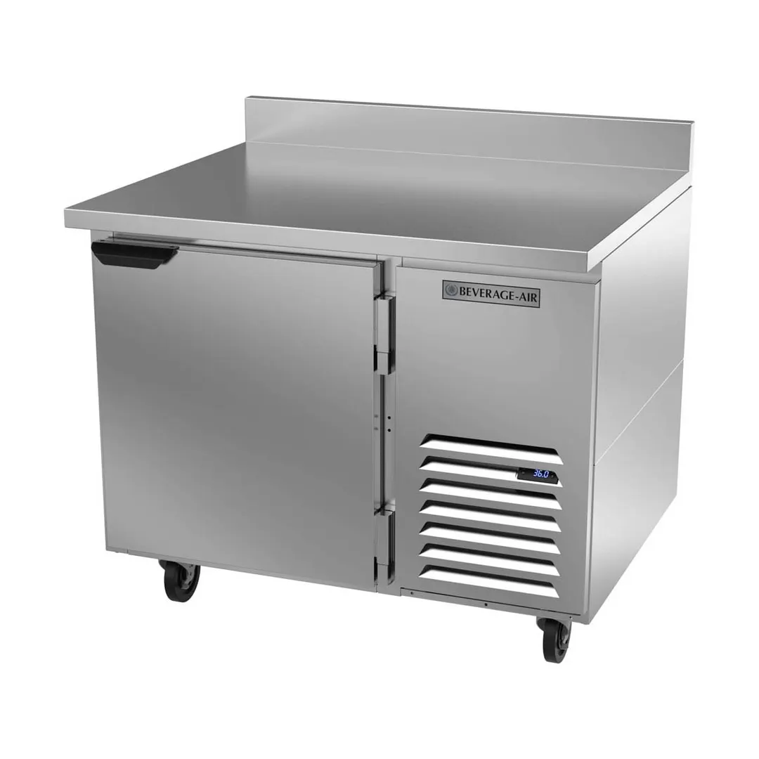 Beverage Air WTR41AHC 41" 1-Section Worktop Refrigerator w/ 1 Door, 8 cu. ft.