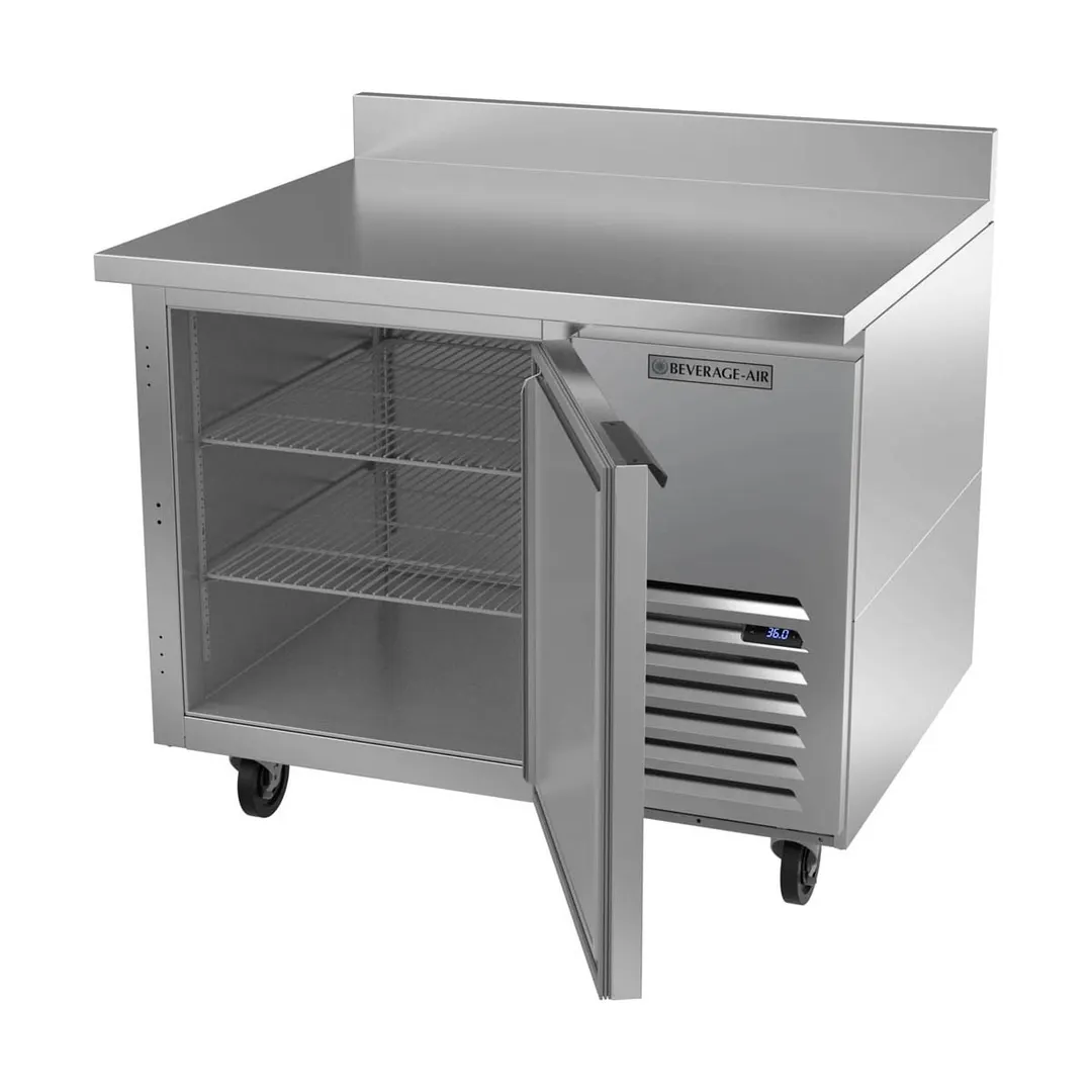 Beverage Air WTR41AHC 41" 1-Section Worktop Refrigerator w/ 1 Door, 8 cu. ft.