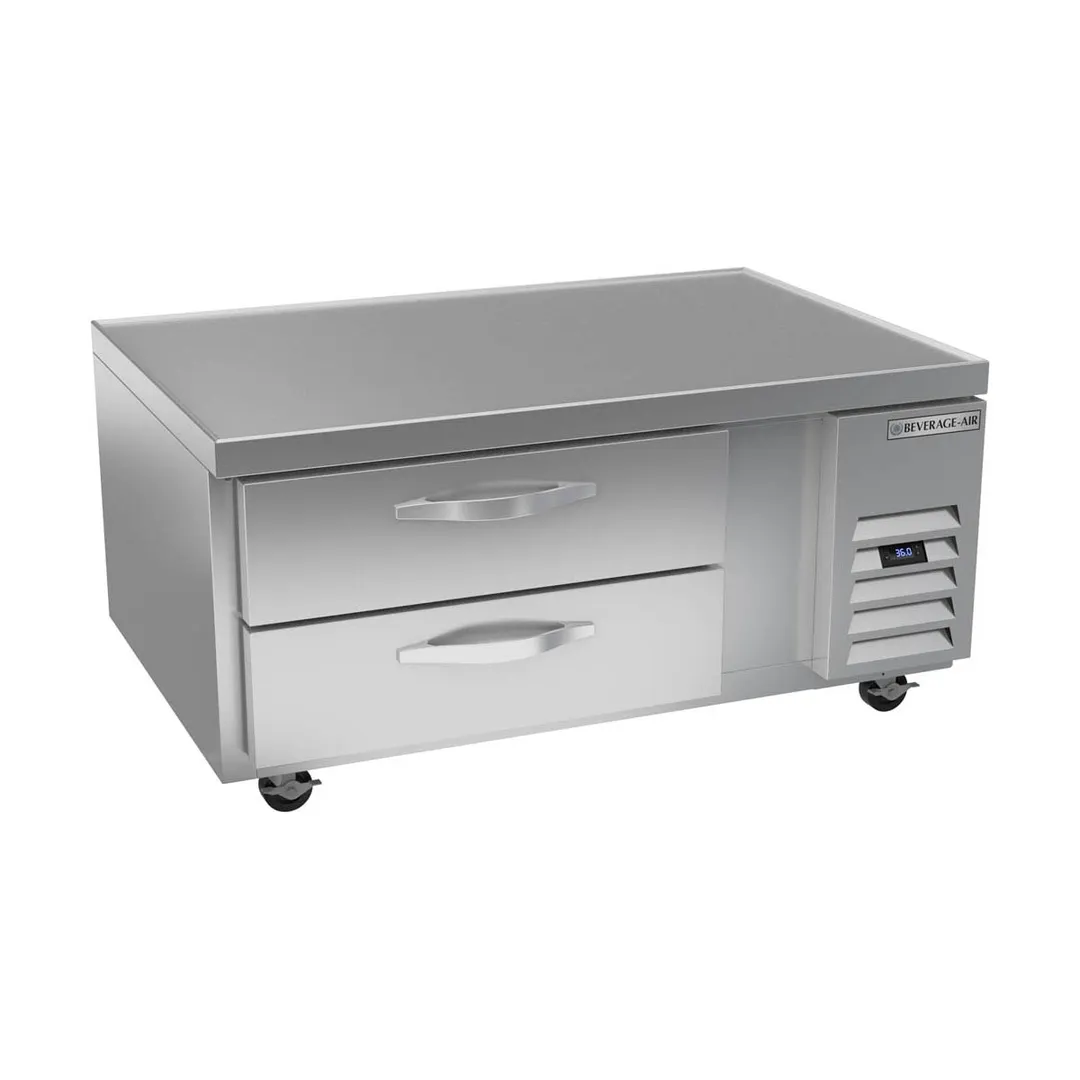 Beverage Air WTRCS48HC 48" 2 Drawers Refrigerated Chef Base w/ Marine Edge, 8.6 cu. ft.