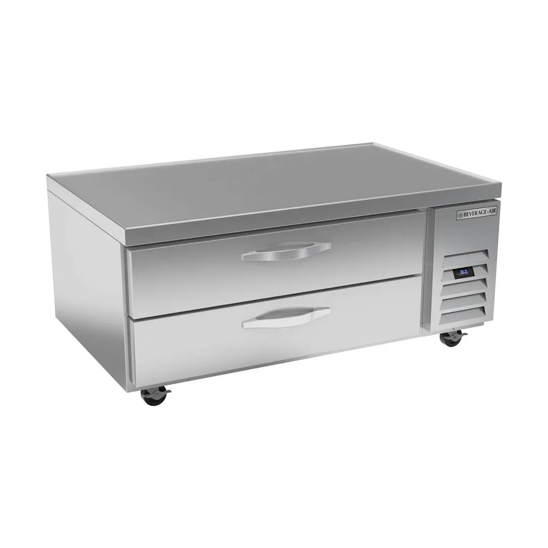 Beverage-Air WTRCS52HC 52" 2 Drawers Worktop Cook Stand Refrigerator w/ Marine Edge, 9.6 cu. ft.