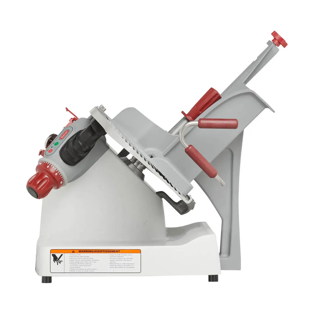 Berkel X13-PLUS 13" Manual Gravity-Feed Belt Slicer – 1/2 HP, 120V, 13" Stainless Steel Knife