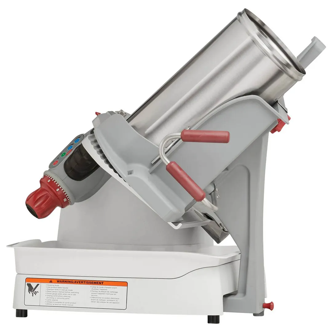Berkel X13A-PLUS 13" Stainless Steel Meat Slicer, Belt Drive, Gravity Feed, Adjustable 1-5/16" Slice, 8½" Capacity
