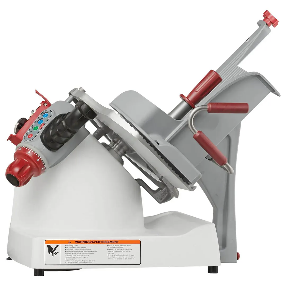 Berkel X13A-PLUS 13" Stainless Steel Meat Slicer, Belt Drive, Gravity Feed, Adjustable 1-5/16" Slice, 8½" Capacity