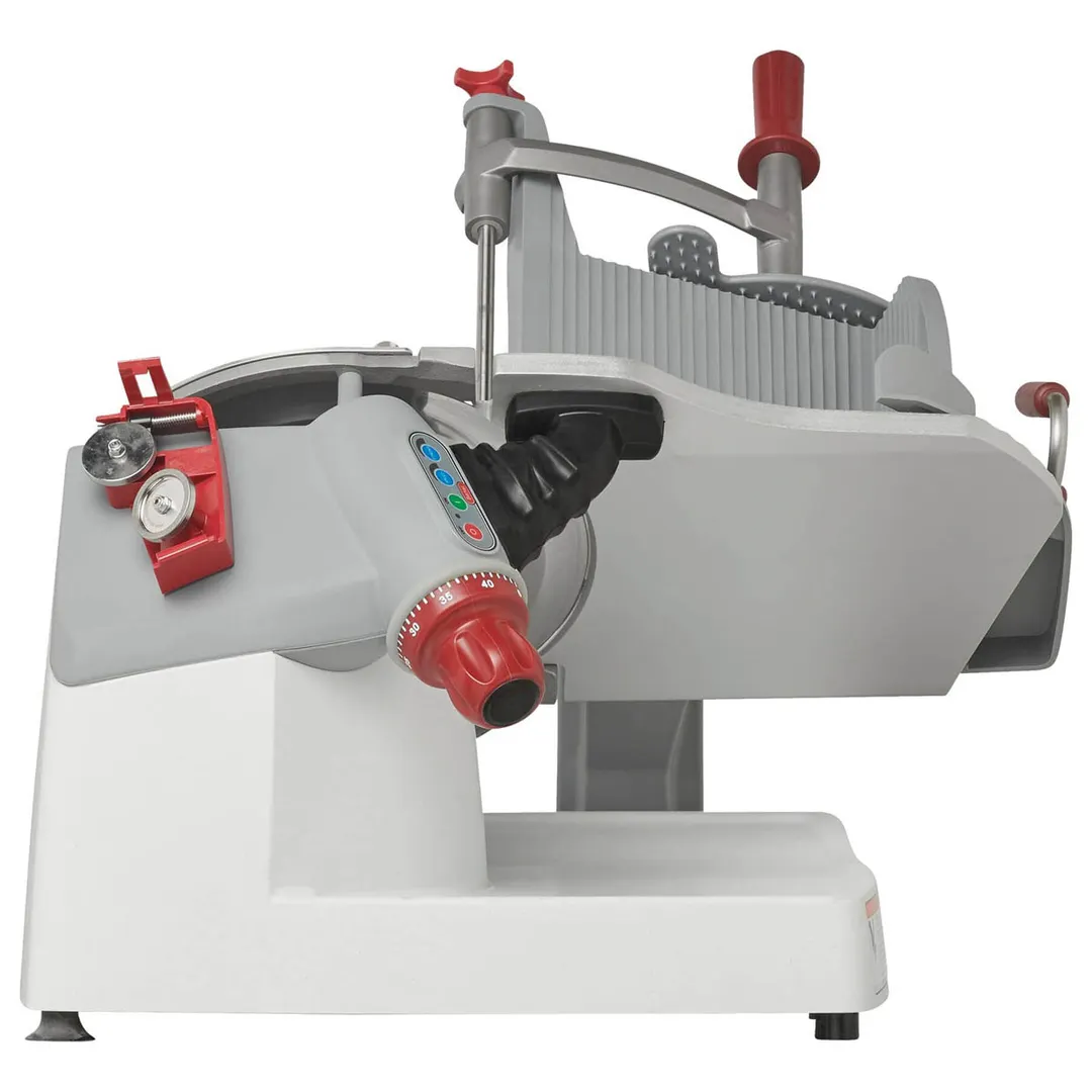 Berkel X13A-PLUS 13" Stainless Steel Meat Slicer, Belt Drive, Gravity Feed, Adjustable 1-5/16" Slice, 8½" Capacity