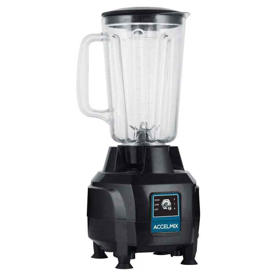 Winco XLB-44 44 Oz. Commercial Electric Accelmix 2-Speed Blender