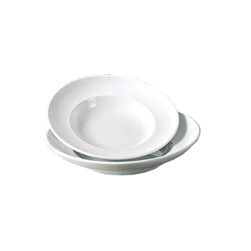 Yanco PA-310 Paris Pasta Bowl, 18 oz 10½" Dia x 2" H, Round White Porcelain, Dishwasher - Dozen
