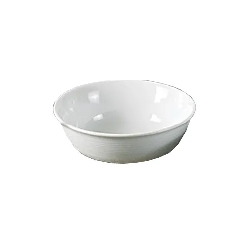 Yanco PA-406 Paris Nappie 12-1/2 Oz 6" Round Porcelain White Bowl, Dishwasher Oven Safe - Dozen