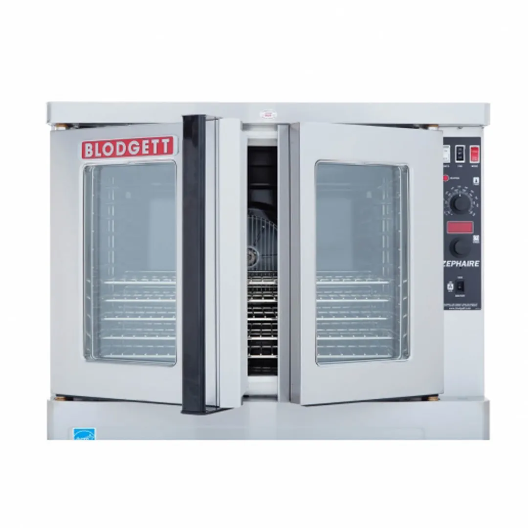 Blodgett ZEPH-100-G-ES SGL Zephaire Single Deck Gas Convection Oven