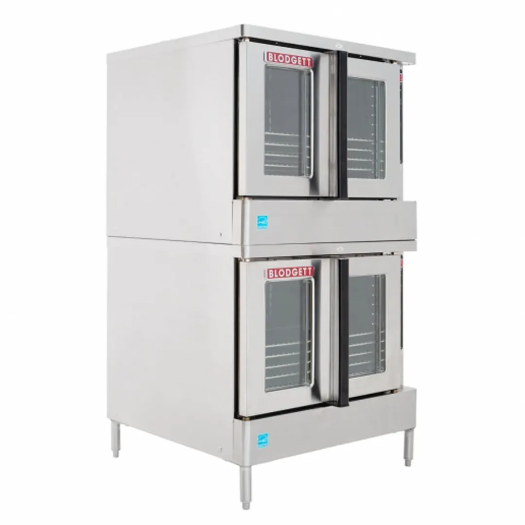 Blodgett ZEPH-100-G DBL Zephaire Double Deck Full Size Gas Convection Oven w/ Standard Depth, 100.000 BTU