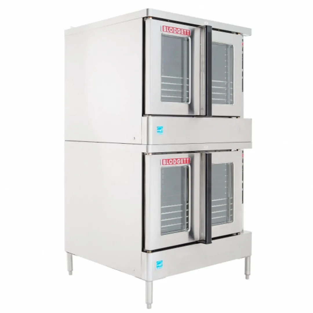 Blodgett ZEPH-200-E DBL Zephaire Double Deck Full Size Electric Convection Oven w/ Bakery Depth