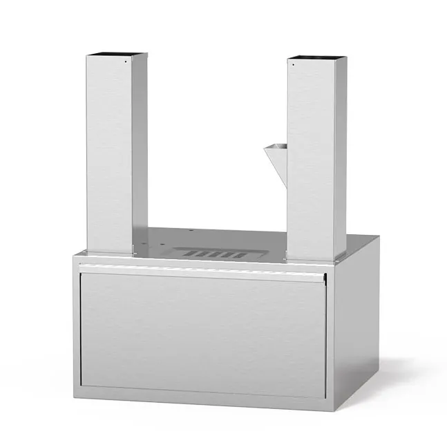 Zummo 0509001-N Stainless Steel Peel Collection Drawer for Z06 Nature Compact Juicers, 10.3 Gal