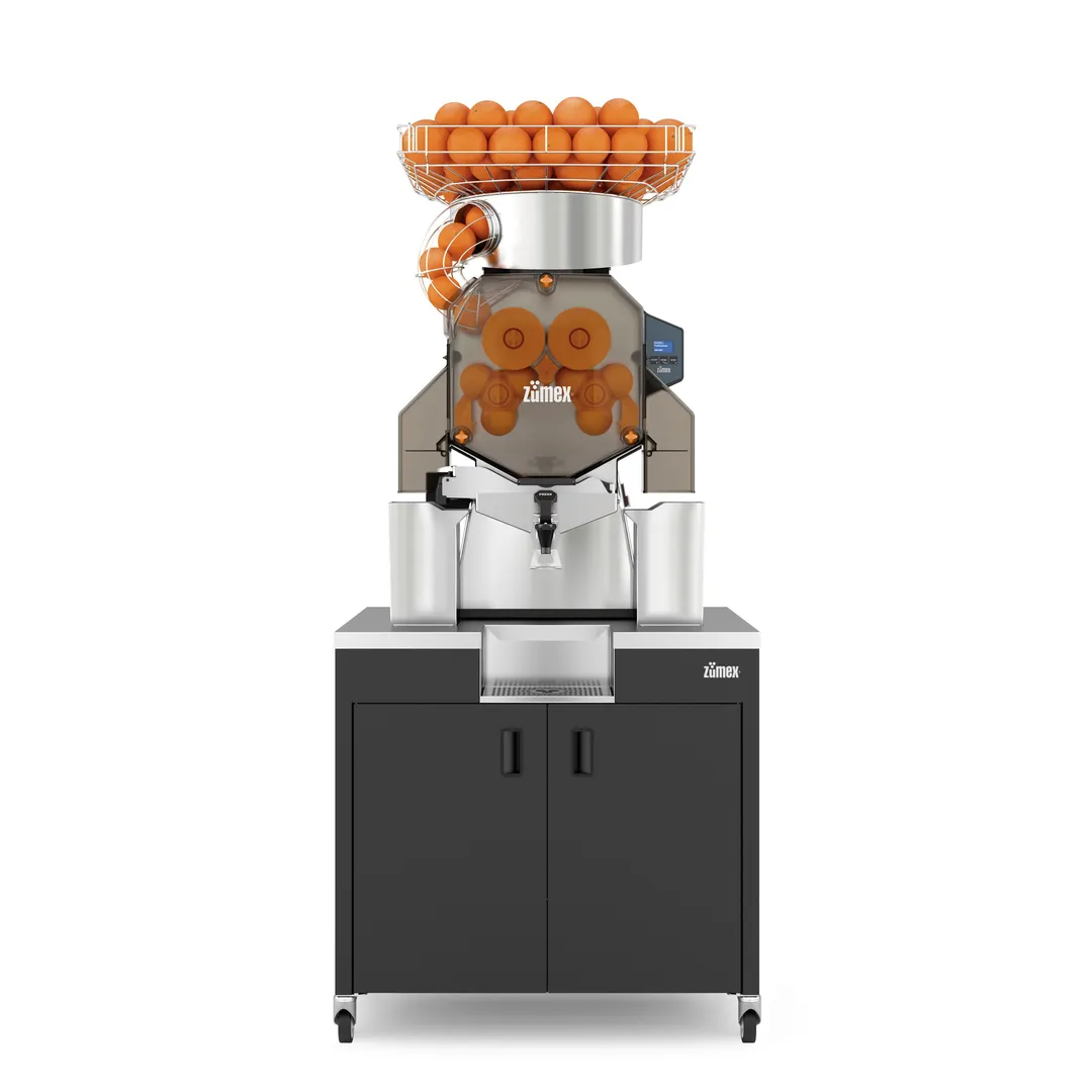 Zumex 08818 SPEED UP ALL-IN-ONE WIDE BLACK Stainless Steel and Plastic Floor Model Electric Speed Up All-in-One Wide Black Juicer