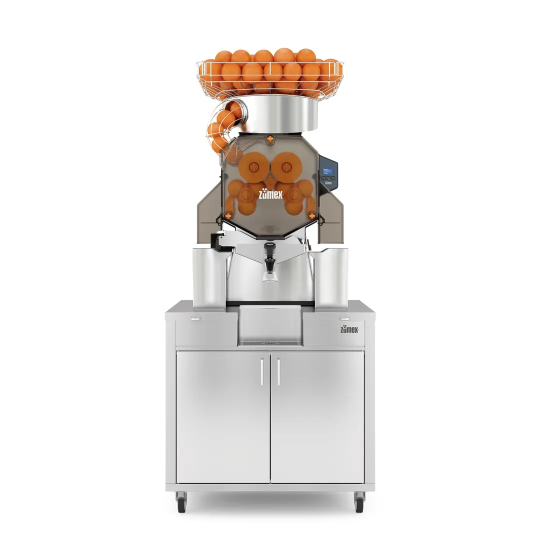 Zumex 08820 SPEED UP ALL-IN-ONE WIDE MIRROR 44 Lbs. Feeder Capacity Floor Model Speed Up All-in-One Wide Mirror Juicer