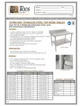 resources of Spec Sheet