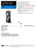 resources of Spec Sheet