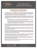resources of Care & Maintenance