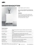 resources of Spec Sheet