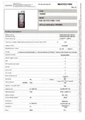 resources of Spec Sheet