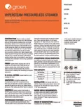 resources of Spec Sheet