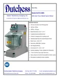 resources of Spec Sheet