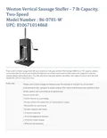 resources of Spec Sheet