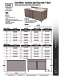 resources of Spec Sheet