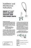 resources of Installation And Maintenance Instructions