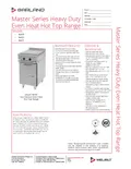 resources of Spec Sheet