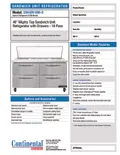 resources of Spec Sheet
