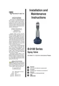 resources of Installation And Maintenance Instructions