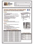 resources of Spec Sheet