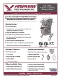 resources of Spec Sheet
