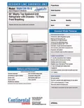 resources of Spec Sheet
