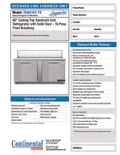 resources of Spec Sheet