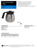 resources of Spec Sheet