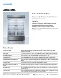 resources of Spec Sheet