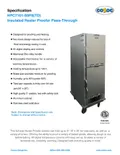 resources of Spec Sheet